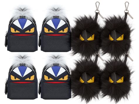 fendi monster keychain nordstrom